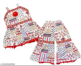 New cotton blend ethnic wear set for kids: Nayara kurti sharara, vibrant prints, best quality